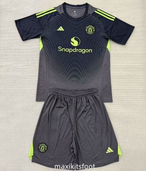 Maillot de foot Manchester United Enfant 2025 2026 noir